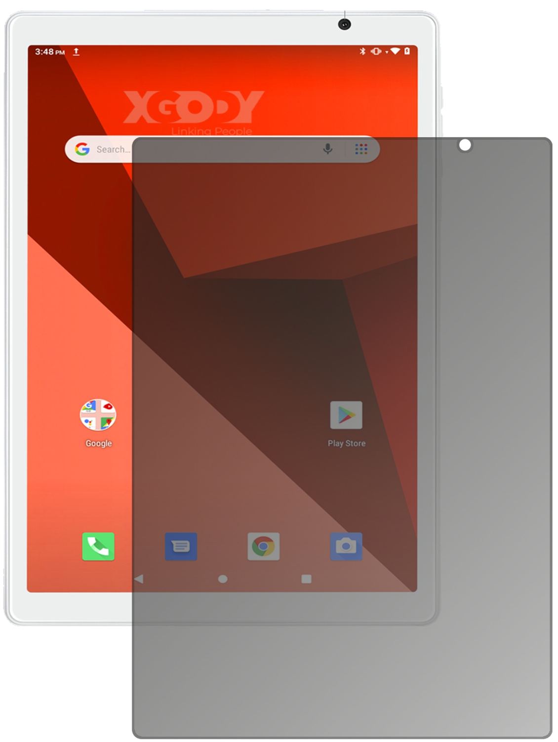 Blickschutzfolie für XGODY Y101 10.1 Zoll matt Sch (2)