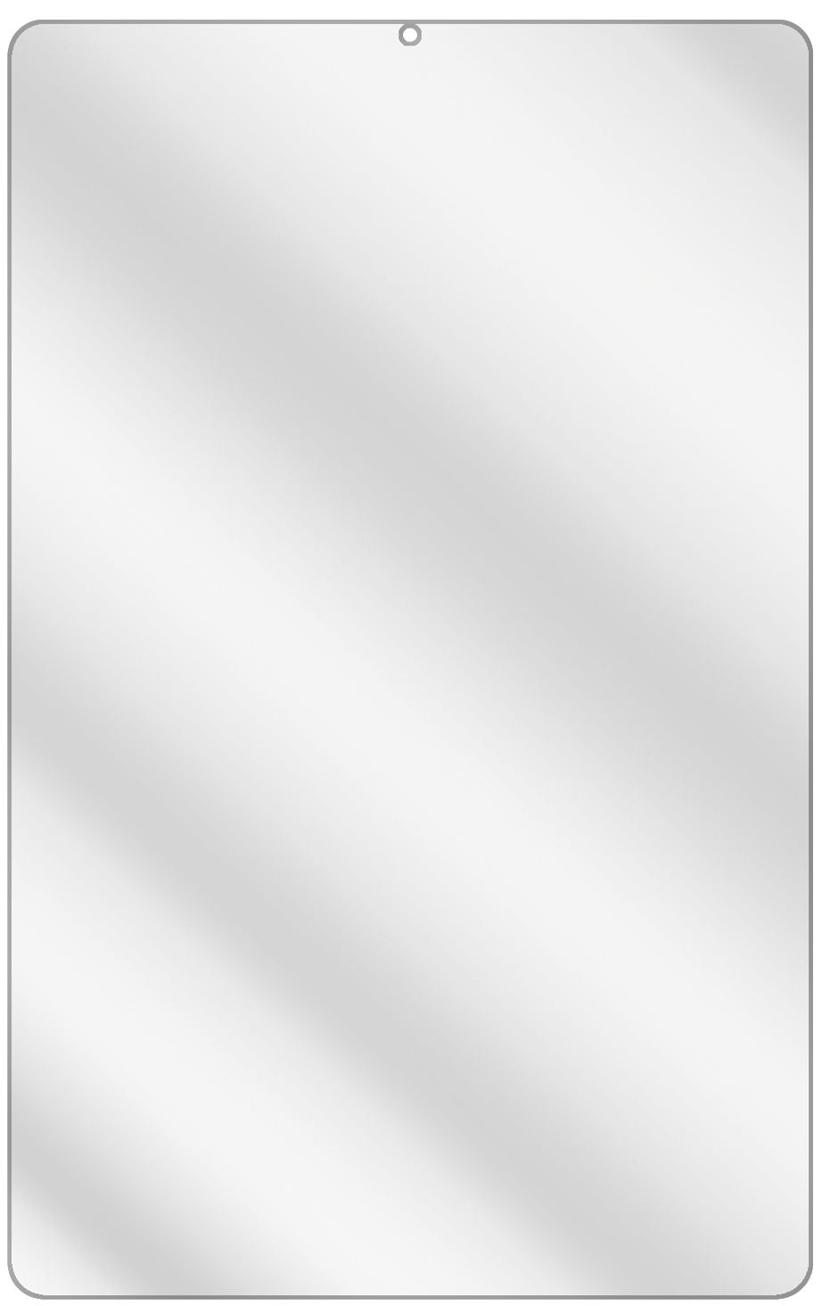 1x Schutzfolie klar für Samsung Galaxy Tab S6 Lite (3)