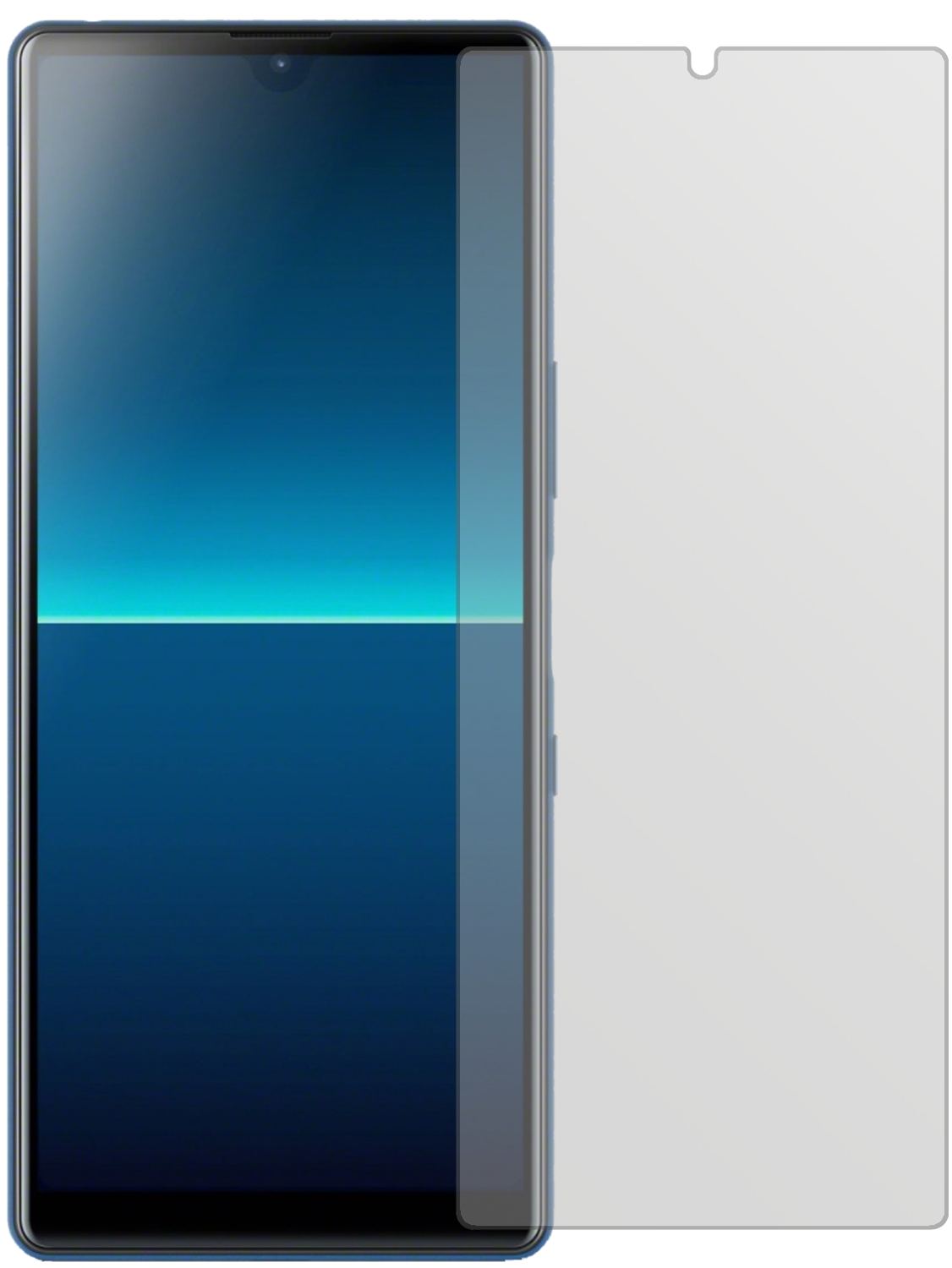 2x Schutzfolie matt für Sony Xperia L4 Display-Sch (2)