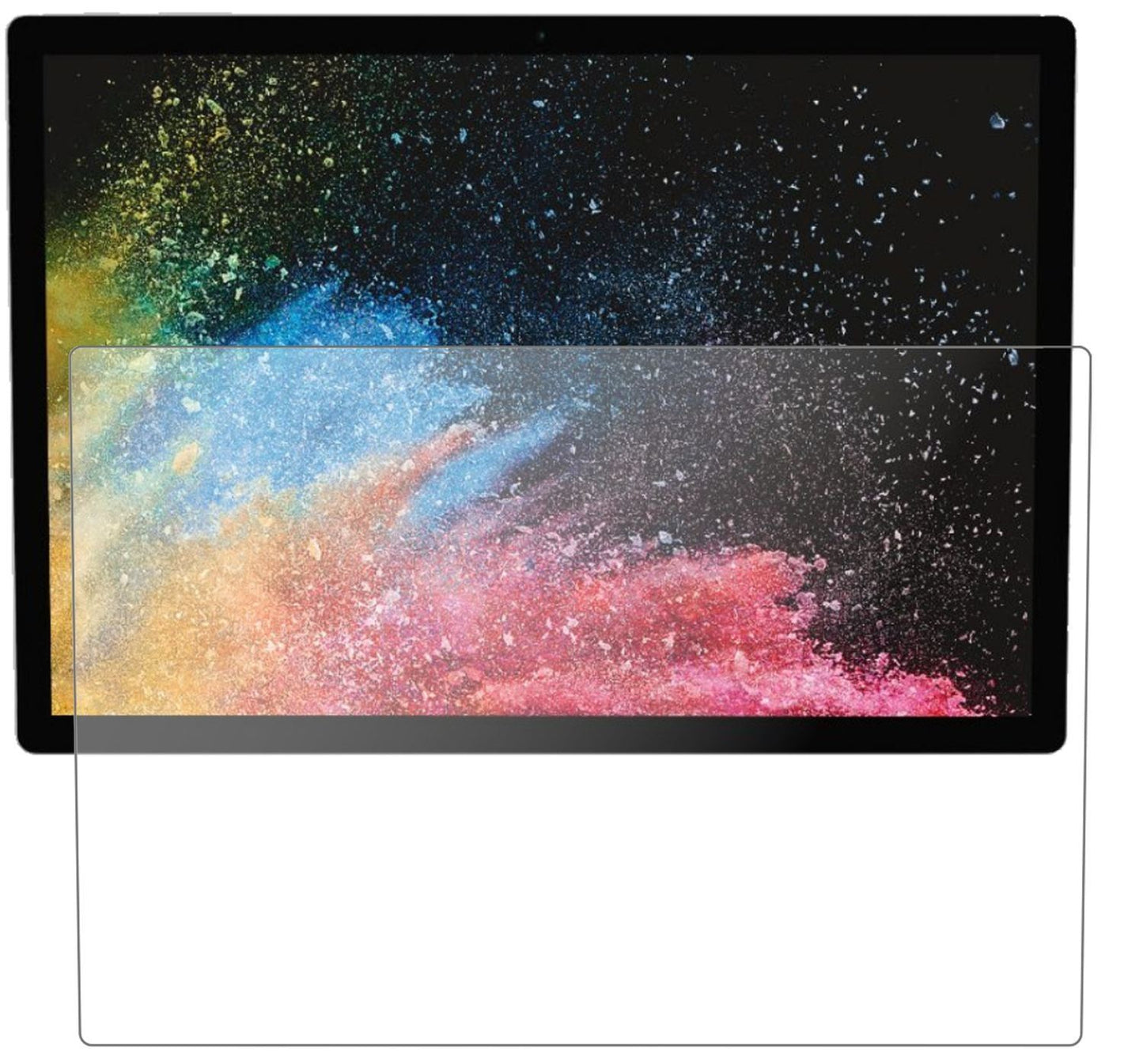 1x 9H Schutzfolie matt für Microsoft Surface Book  (2)