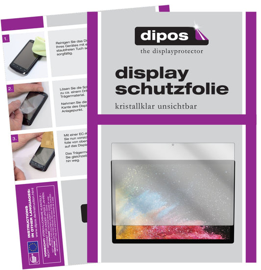 2x Schutzfolie klar für Microsoft Surface Book 3 1 (1)