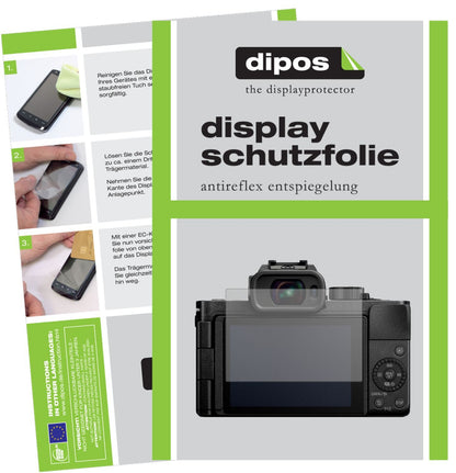 5x Schutzfolie matt für Panasonic Lumix DC-G100 Di (1)