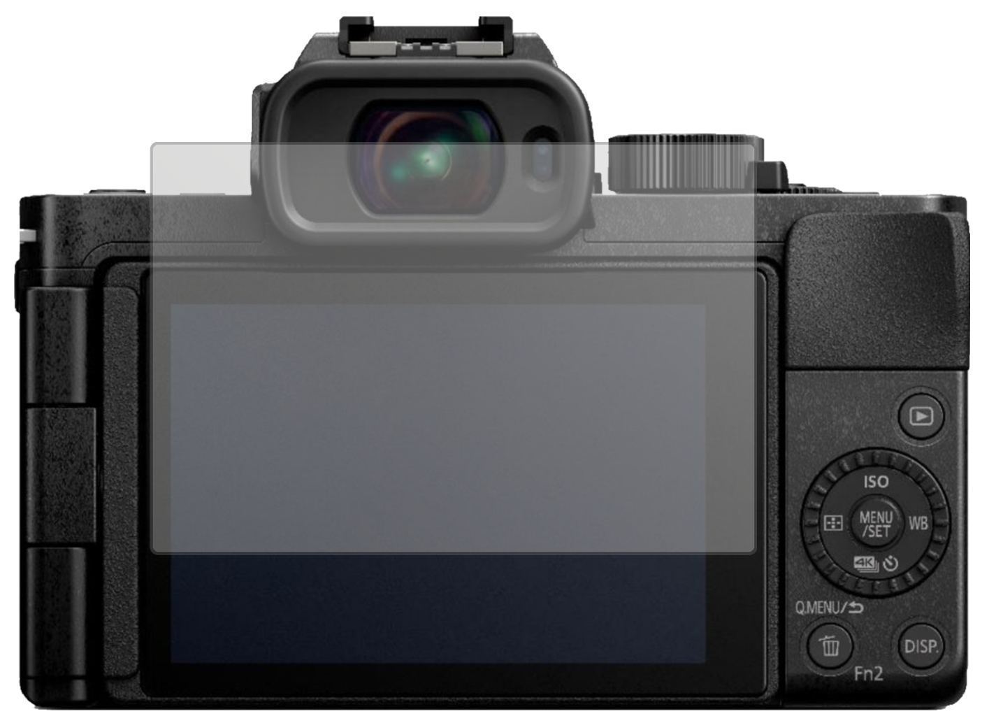 2x Schutzfolie matt für Panasonic Lumix DC-G100 Di (2)