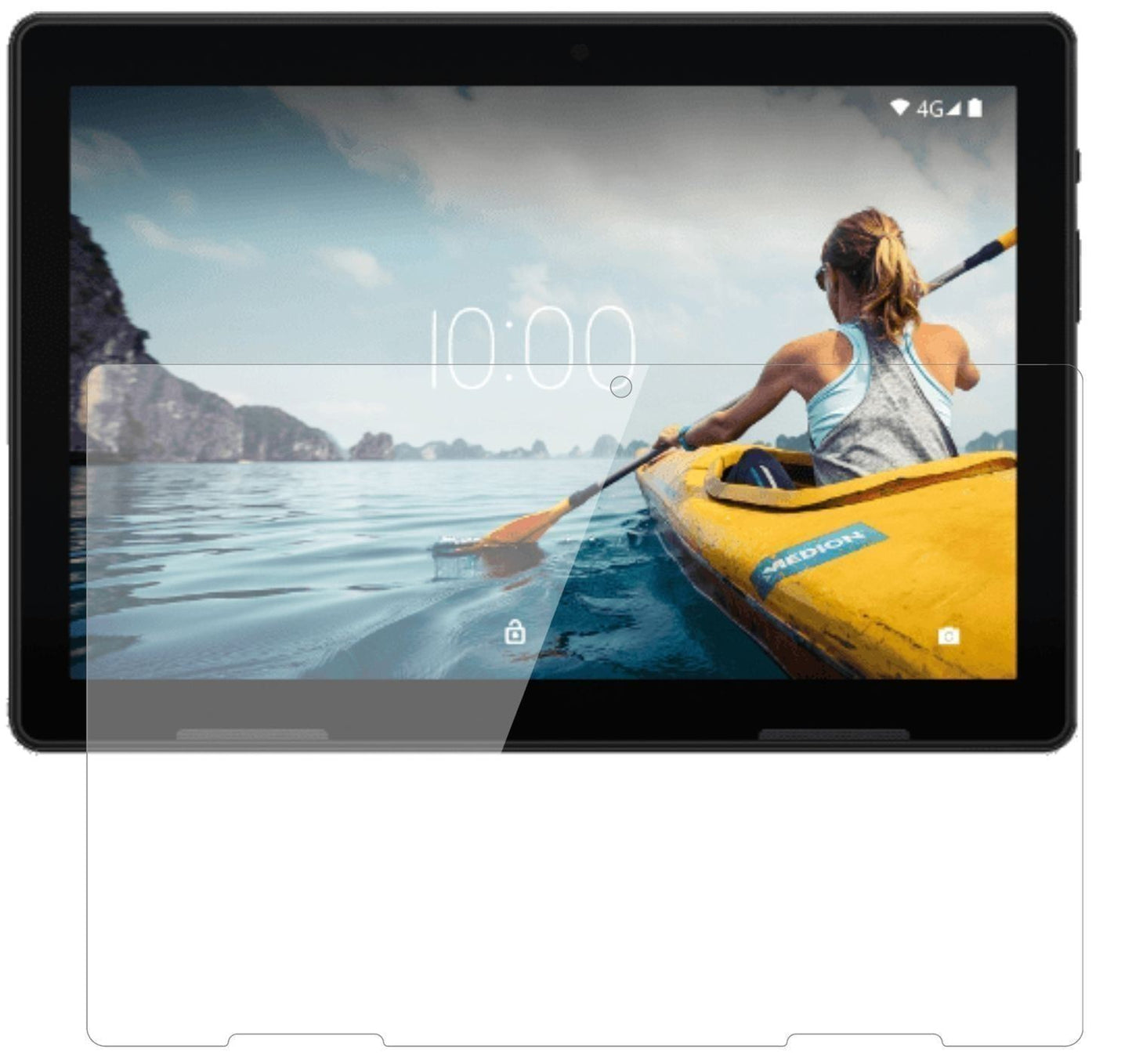 2x 9H Schutzfolie für Medion Life P10710 ?10 Zoll  (2)