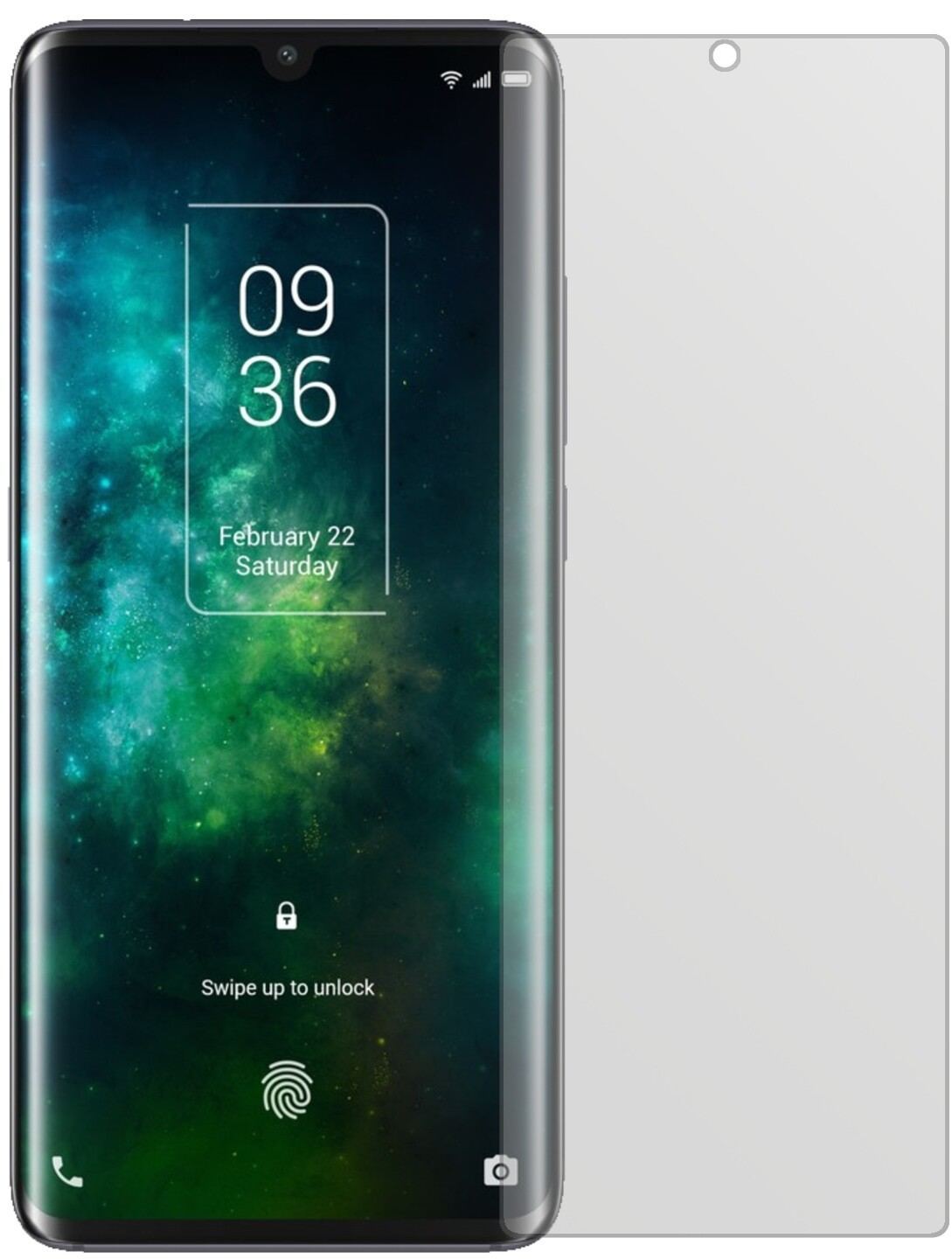6x Schutzfolie matt für TCL 10 Pro Display-Schutzf (2)