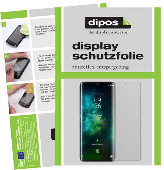2x Schutzfolie matt für TCL 10 Pro Display-Schutzf (1)