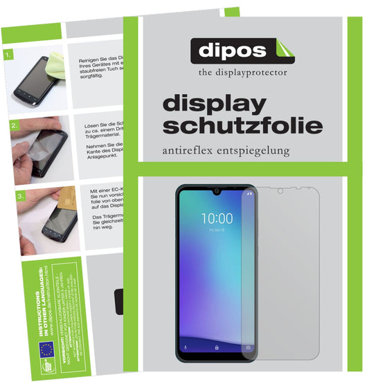 6x Schutzfolie matt für ZTE Blade A5 (2020) Displa (1)