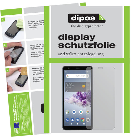 5x Schutzfolie matt für ZTE Blade A3 Prime Display (1)