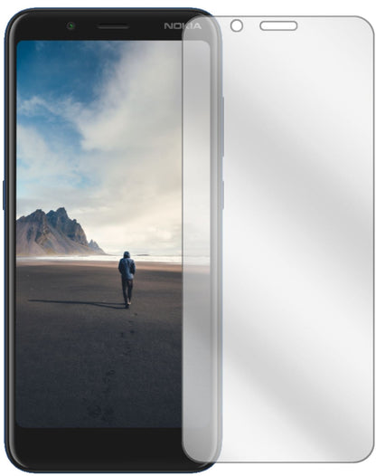5x Schutzfolie klar für Nokia C2 Tava Display-Schu (2)