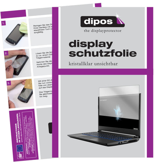 2x Schutzfolie klar für Medion Erazer P15609 Displ (1)