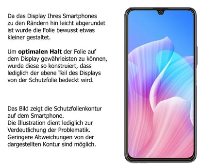 2x 9H Schutzfolie für Huawei Enjoy Z 5G Panzerfoli (3)