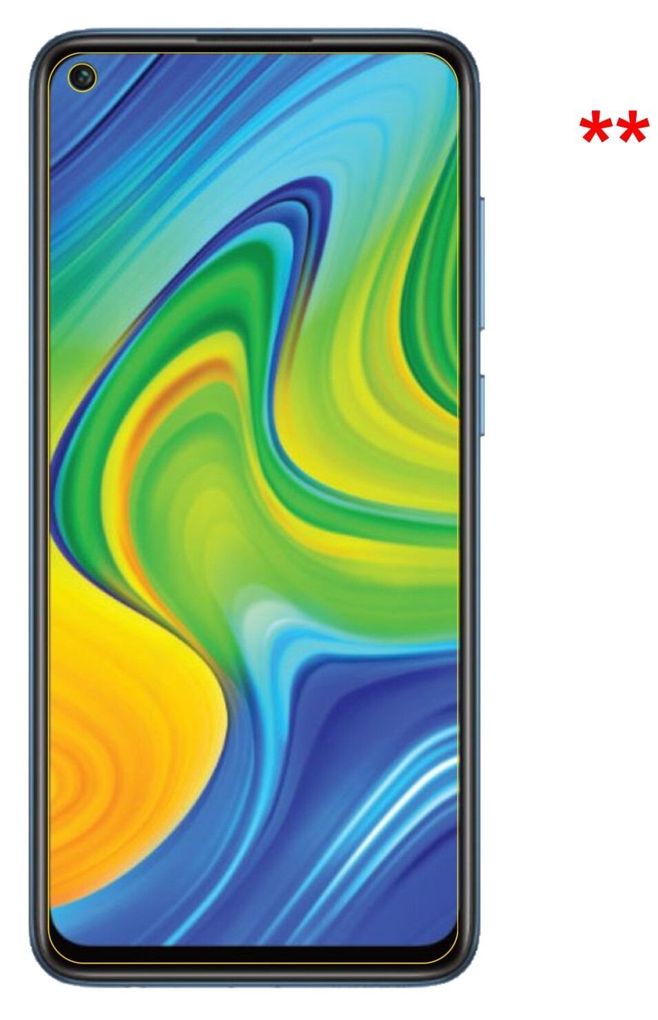 6x Schutzfolie klar für Xiaomi Redmi Note 9 Displa (5)