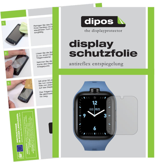 6x Schutzfolie matt für Xiaomi Mi Kids Watch 4 Pro (1)
