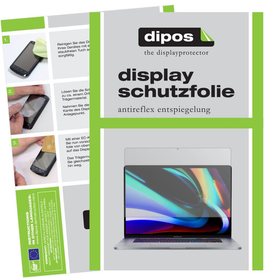 1x Schutzfolie matt für Apple MacBook Pro 16 Zoll  (1)