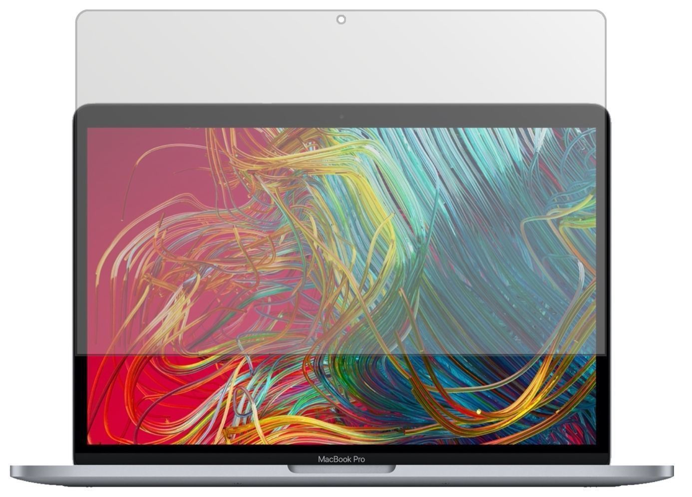 1x Schutzfolie matt für Apple MacBook Pro 13 Zoll  (2)