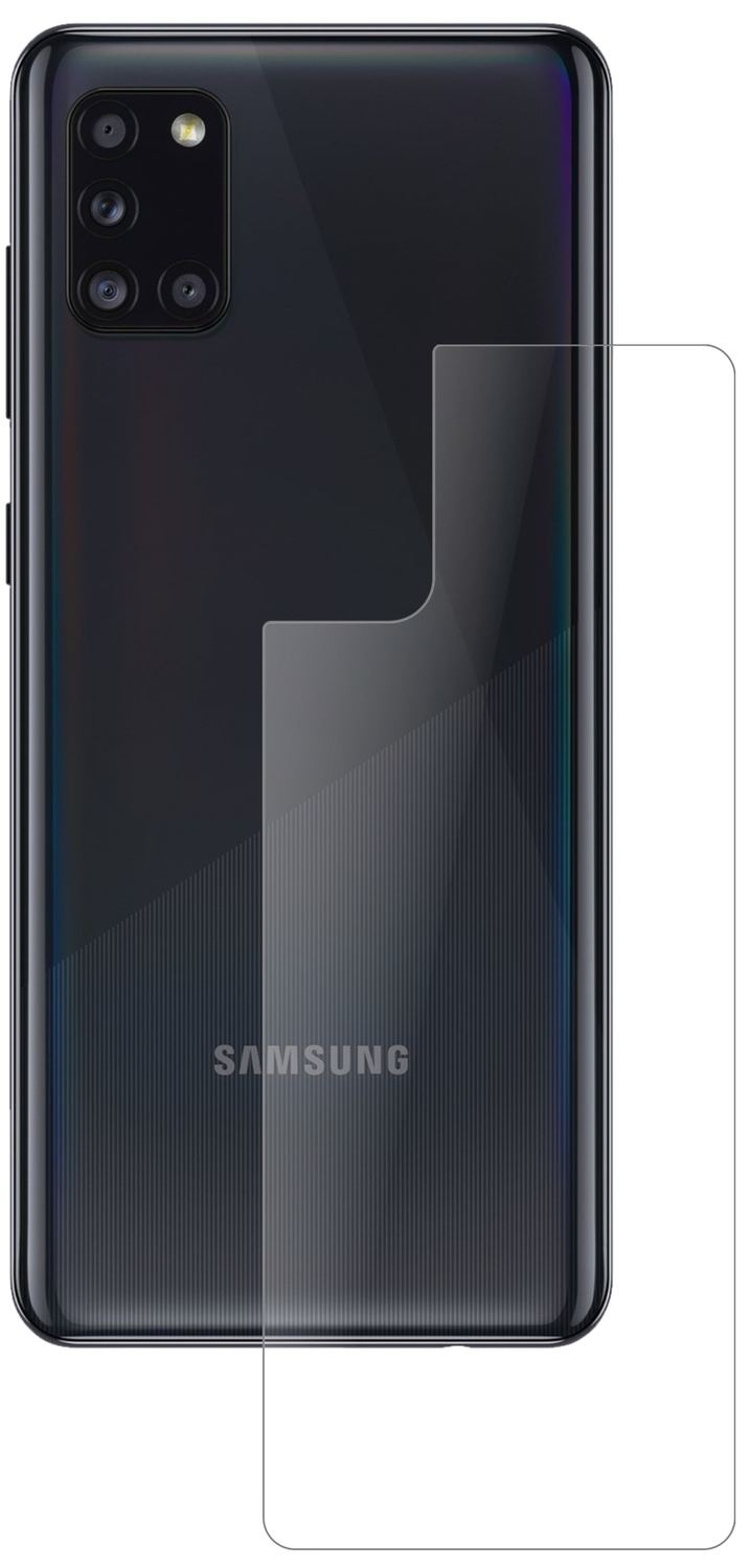 1x 9H Schutzfolie matt für Samsung Galaxy A31 Rück (2)