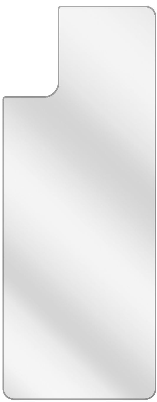 1x Schutzfolie klar für Samsung Galaxy A31 Rücksei (3)