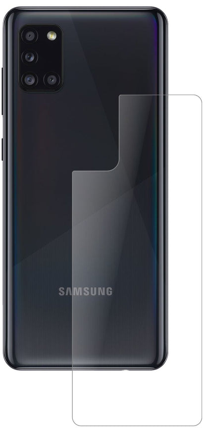 2x 9H Schutzfolie matt für Samsung Galaxy A31 Rück (2)