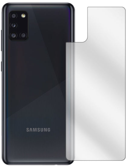 6x Schutzfolie klar für Samsung Galaxy A31 Rücksei (2)
