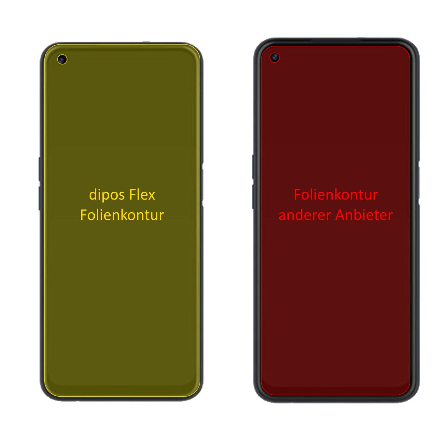 3x 3D Full Cover Schutzfolie für Oppo A52 (2)