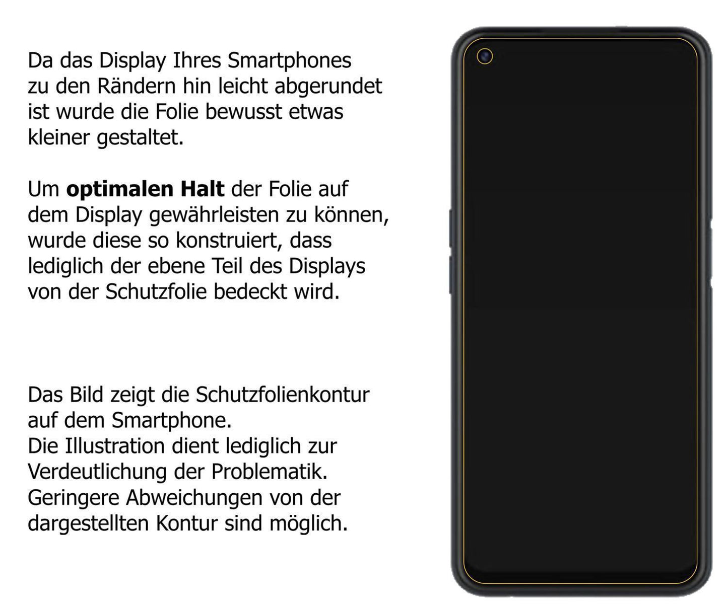 2x 9H Schutzfolie matt für Oppo A52 Panzerfolie (3)
