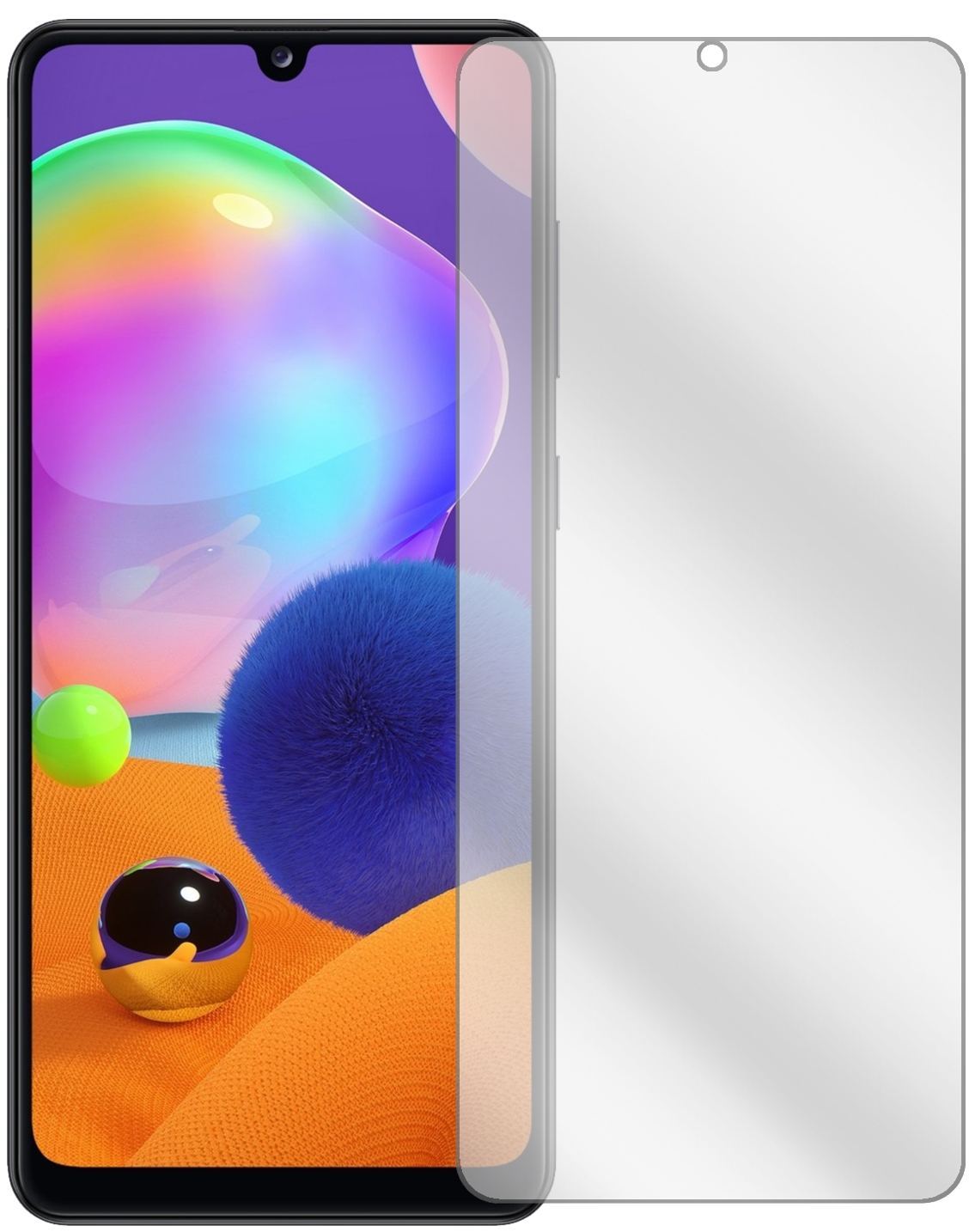 6x Schutzfolie klar für Samsung Galaxy A31 Display (2)