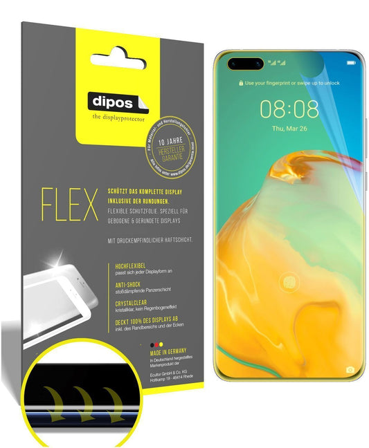 2x 3D Full Cover Schutzfolie für Huawei P40 Pro Pl (1)