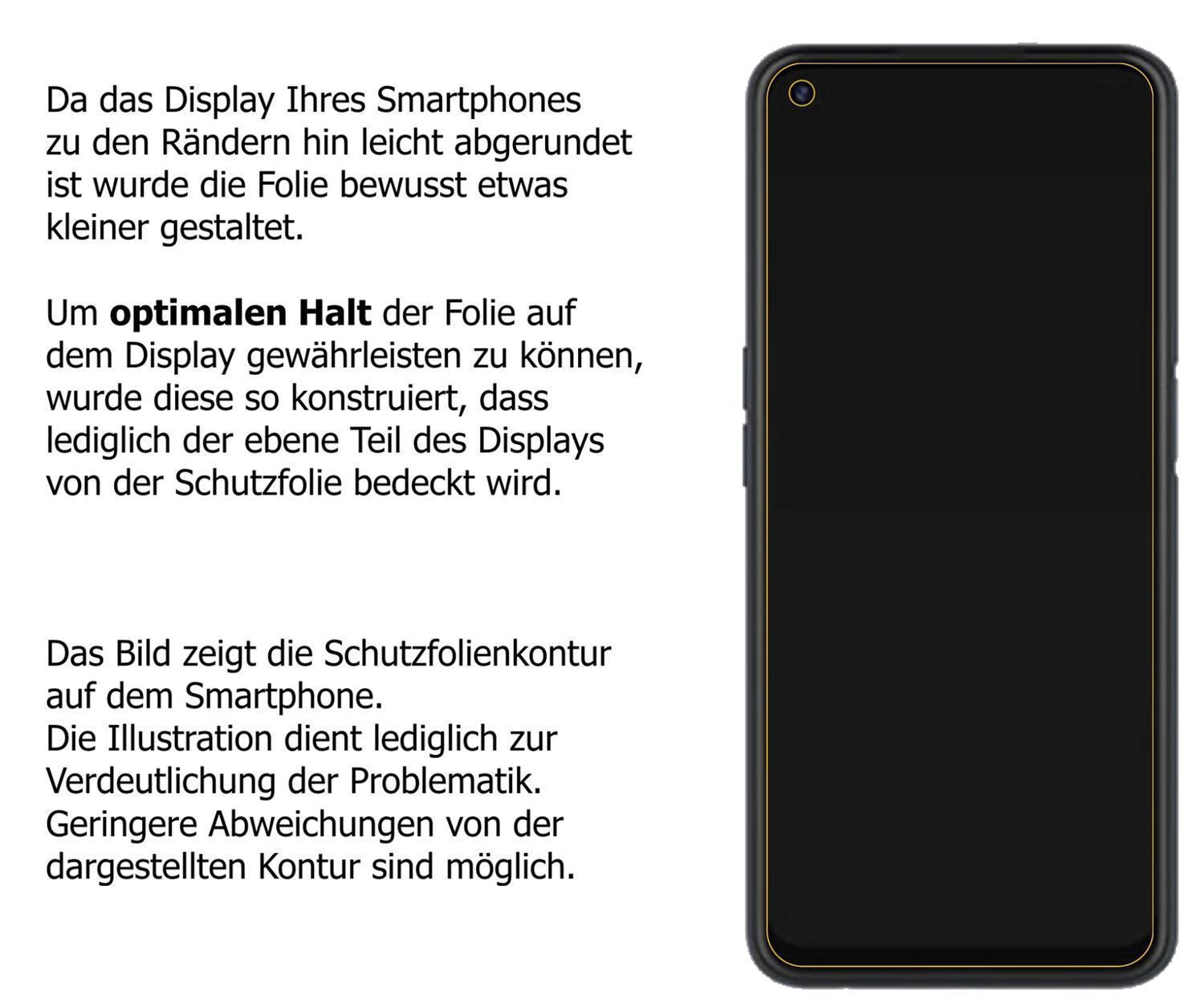 2x 9H Schutzfolie matt für Oppo A72 Panzerfolie (3)