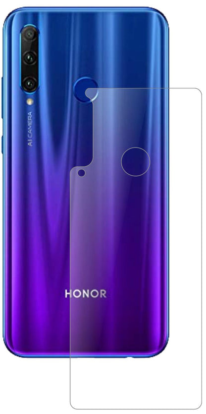 2x 9H Schutzfolie matt für Honor 20E Rückseite Pan (2)