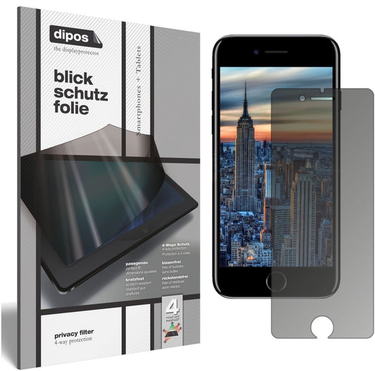 Blickschutzfolie für Apple iPhone SE (2020) matt S (1)