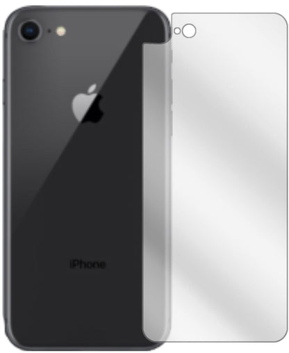 2x Schutzfolie klar für Apple iPhone SE (2020) Rüc (2)