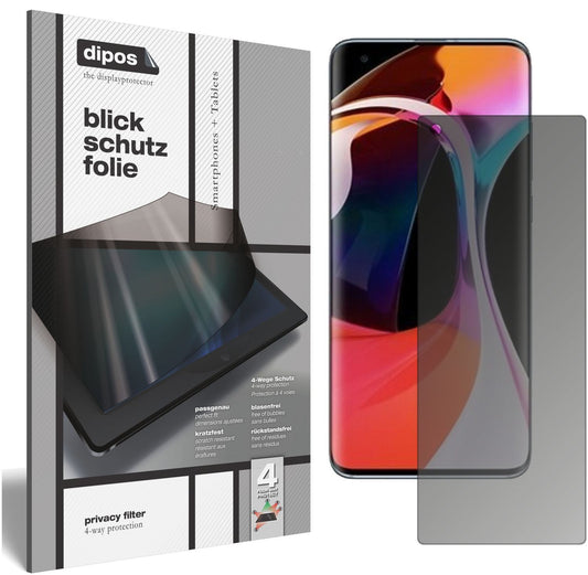 Blickschutzfolie für Xiaomi Mi 10 Pro matt Schutzf (1)