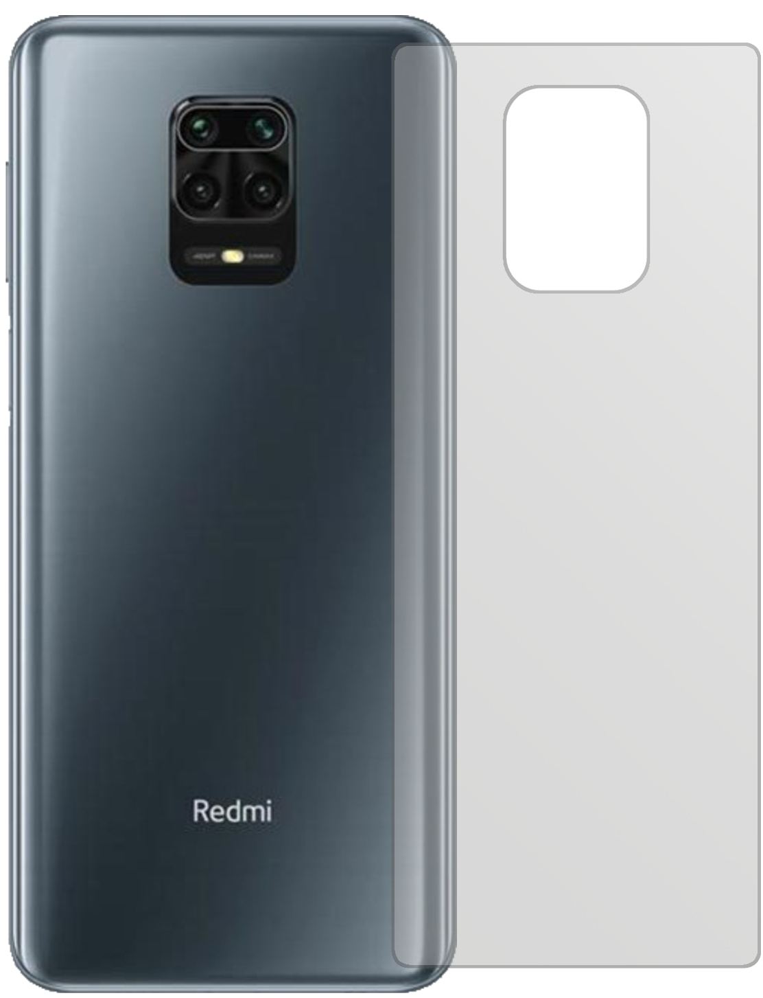1x Schutzfolie matt für Xiaomi Redmi Note 9 Pro Rü (2)