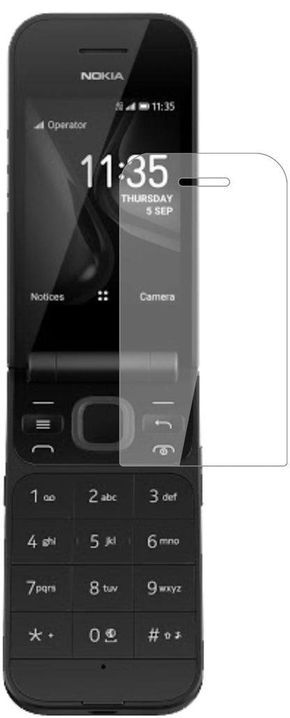 1x 9H Schutzfolie für Nokia 2720 Flip Panzerfolie (2)