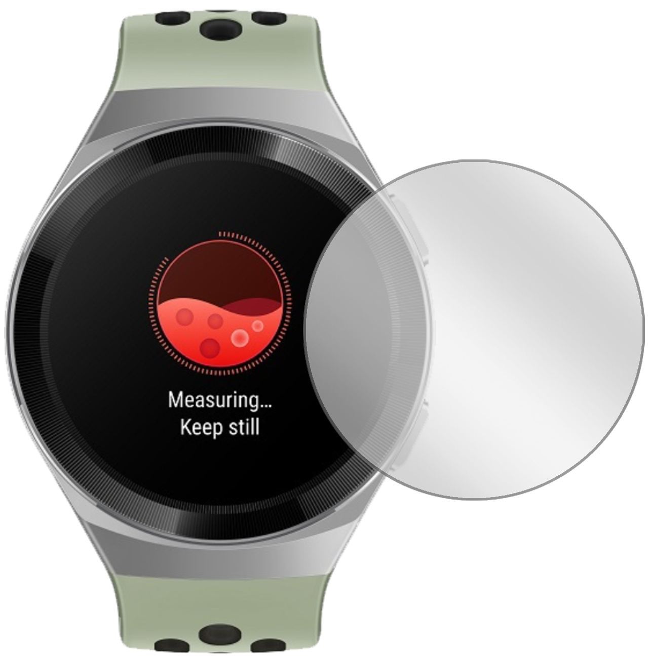 6x Schutzfolie klar für Huawei Watch GT 2e Display (2)