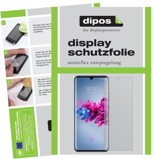 5x Schutzfolie matt für ZTE Axon 11 5G Display-Sch (1)
