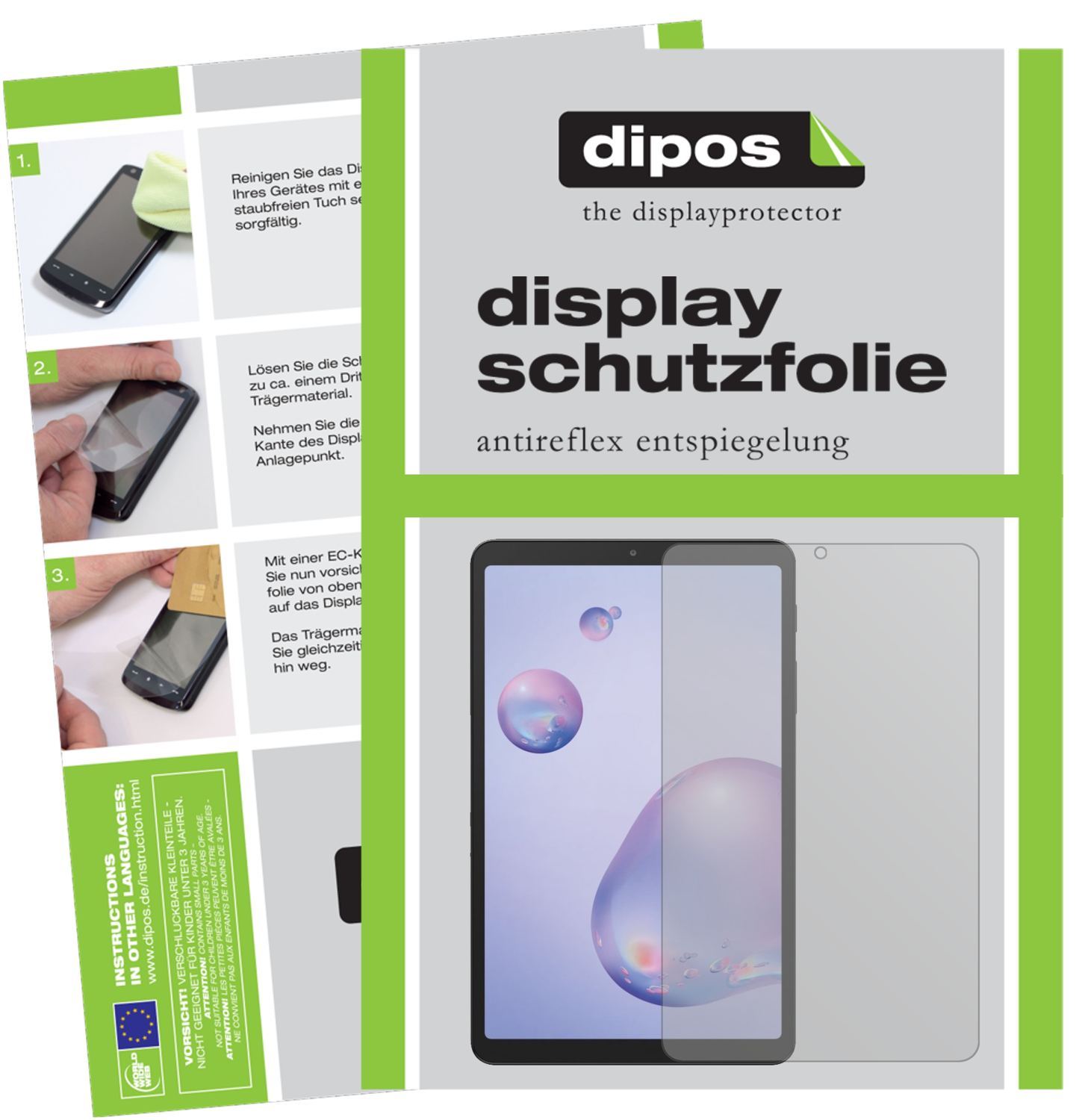 1x Schutzfolie matt für Samsung Galaxy Tab A 8.4 ( (1)