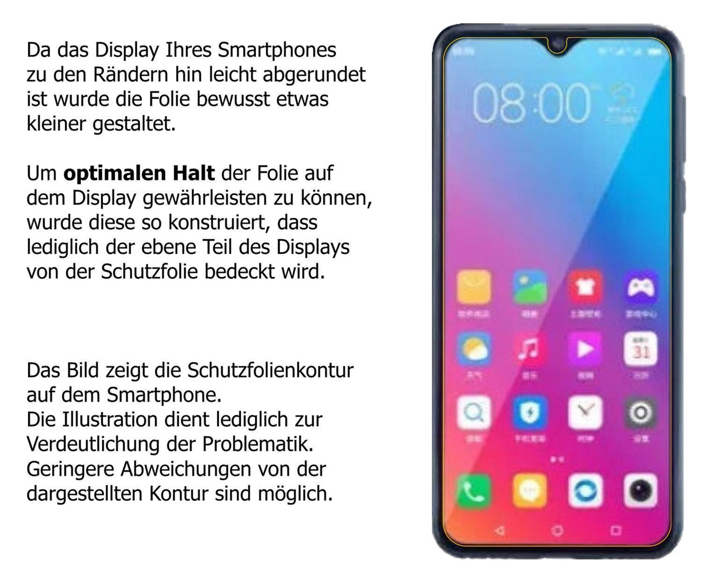 2x 9H Schutzfolie für Gionee Steel 5 Panzerfolie (3)