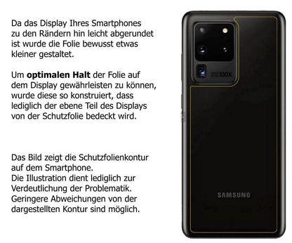 2x 9H Schutzfolie matt für Samsung Galaxy S20 Ultr (3)