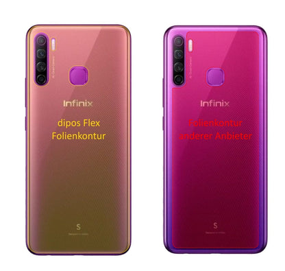 2x 3D Full Cover Schutzfolie für Infinix S5 Lite R (2)