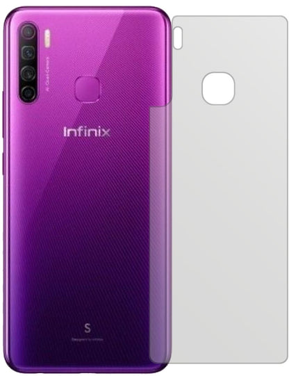 1x Schutzfolie matt für Infinix S5 Lite Rückseite  (2)