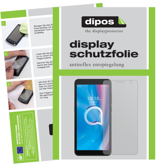5x Schutzfolie matt für Alcatel 1B (2020) Display- (1)