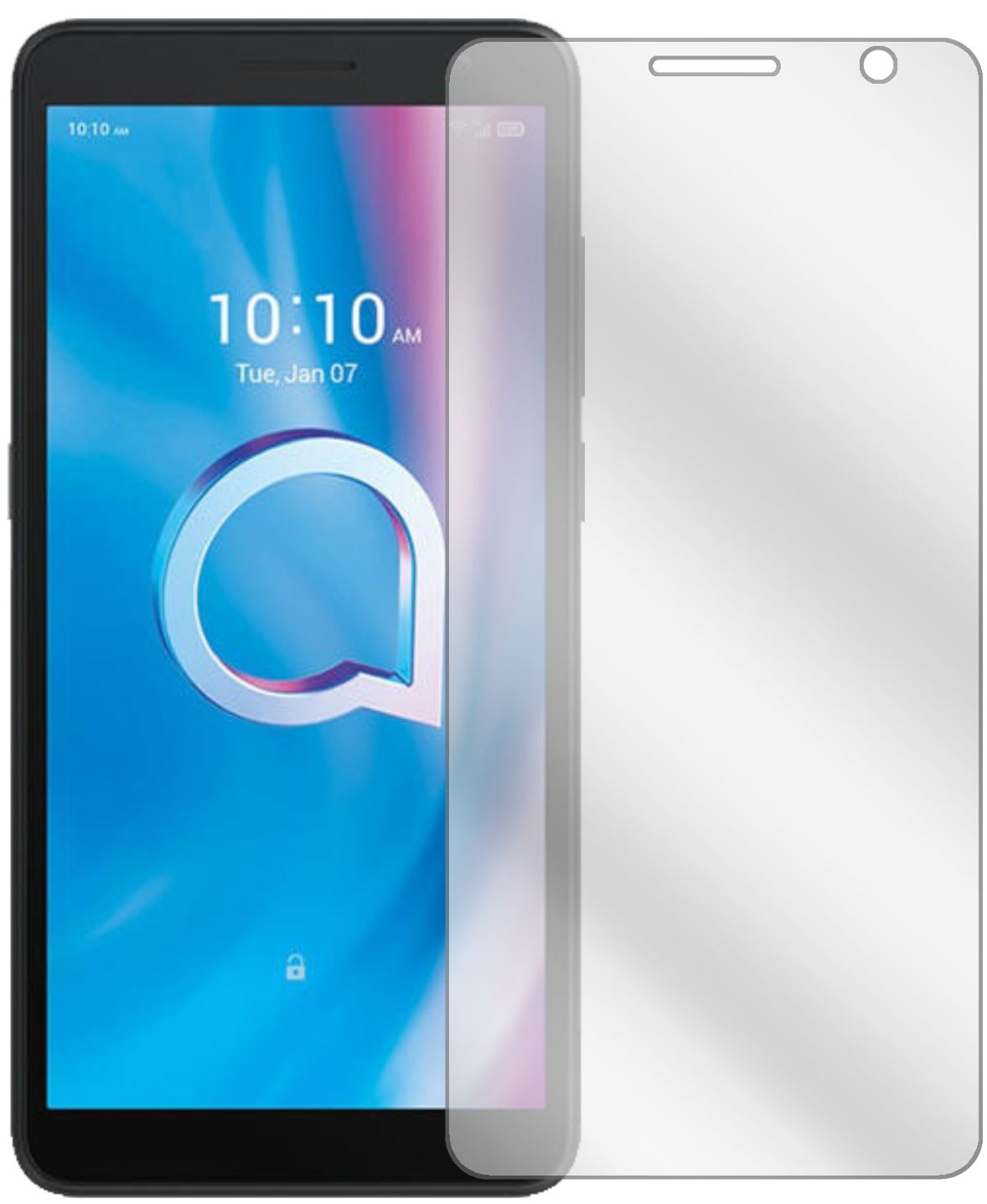 5x Schutzfolie klar für Alcatel 1B (2020) Display- (2)