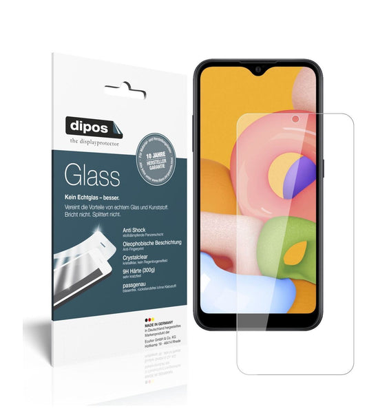 1x 9H Schutzfolie für Samsung Galaxy A01 Panzerfol (1)