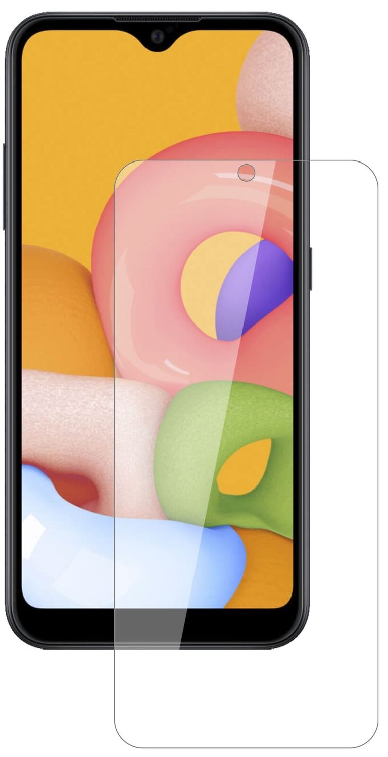 1x 9H Schutzfolie für Samsung Galaxy A01 Panzerfol (2)