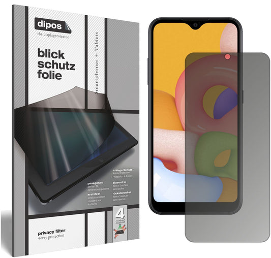 Blickschutzfolie für Samsung Galaxy A01 matt Schut (1)
