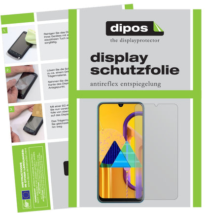 6x Schutzfolie matt für Samsung Galaxy M21 Display (1)
