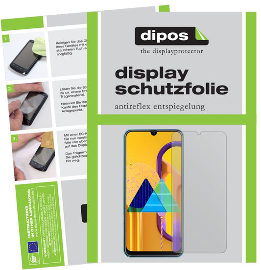 6x Schutzfolie matt für Samsung Galaxy M21 Display (1)