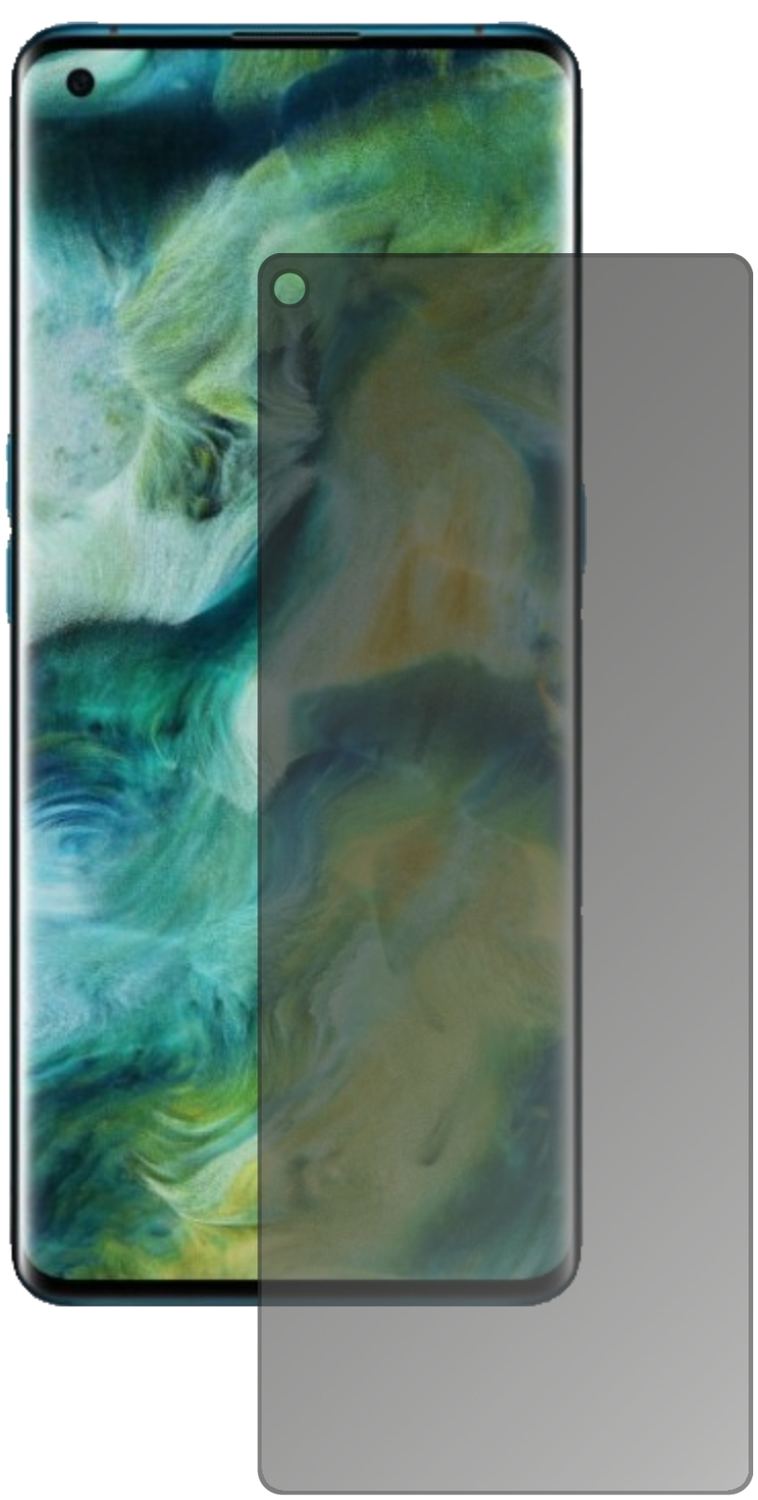 Blickschutzfolie für Oppo Find X2 matt Schutzfolie (2)