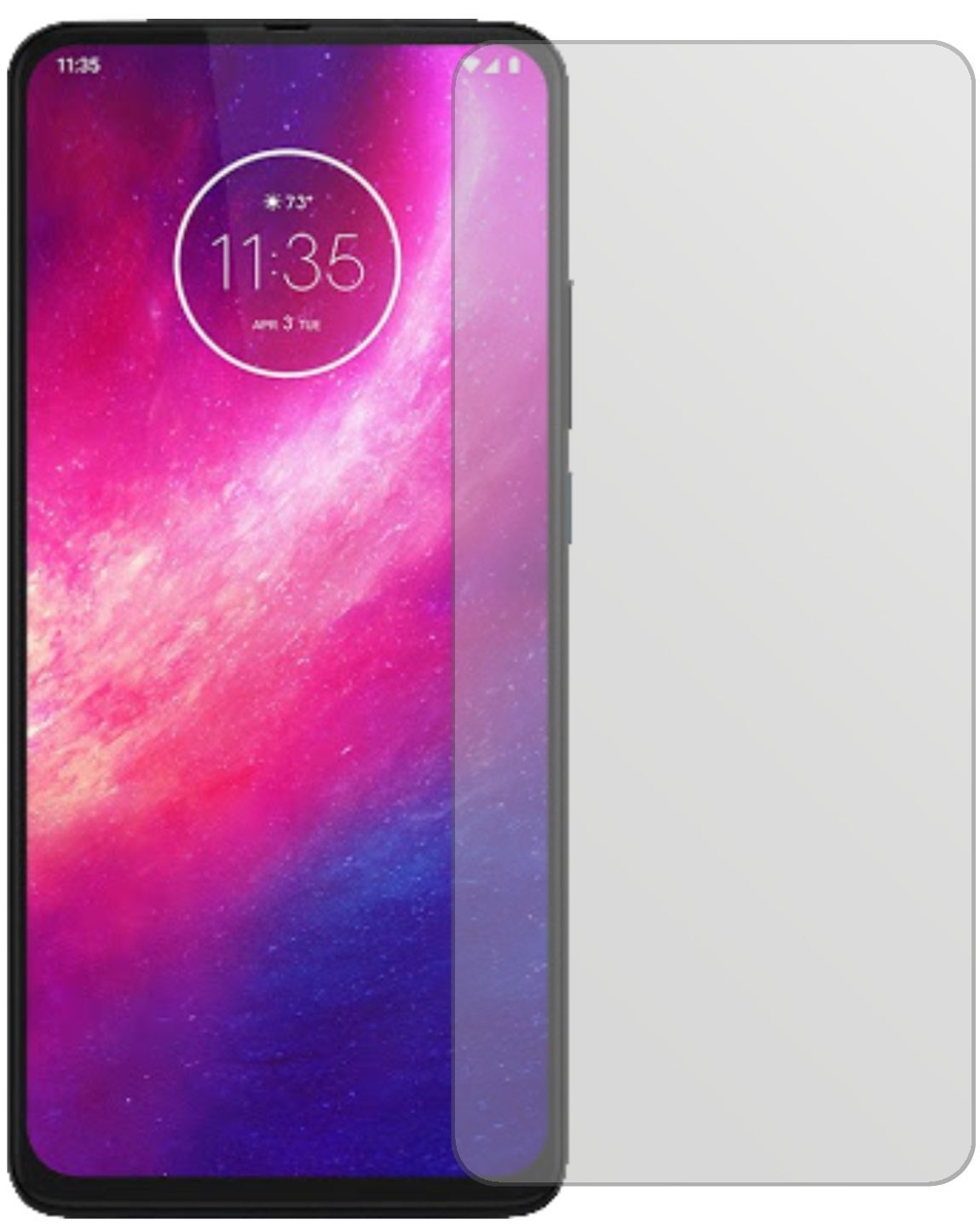 6x Schutzfolie matt für Motorola Moto One Hyper Di (2)